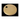 Brushed GOLD hinge cover in pair K05C-BG
