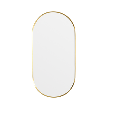 Vetra Aluminum Framed Mirror 5mm Copper Free with Safety Film 450*900/600*1000mm VOFM4590/VOFM60100-MB/BN/GM