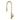 Light Brushed Brass Pull Out Kitchen Mixer