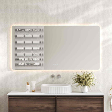 Luna LED Rectangular Mirror