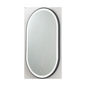 Olivia Iron Framed LED Mirror Powder Coated LFMOV4590-MB