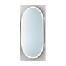 Olivia Iron Framed LED Mirror horizontal and LFMOV60100-BN