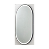 Olivia Iron Framed LED Mirror horizontal and LFMOV60100-MB