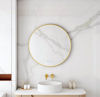 Maia LED Round Mirror