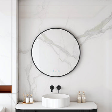 Maia LED Round Mirror