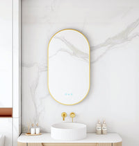 Maia 500×900mm LED Oval Mirror