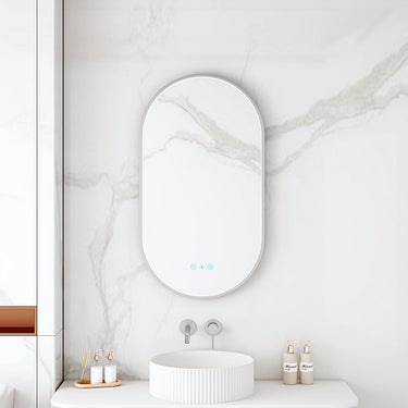Maia 500×900mm LED Oval Mirror