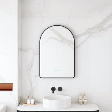 Maia 600×900mm LED Arch Mirror