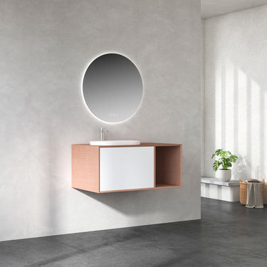 MIO Vanity Cabinet for Insert Basin - Costa Oak
