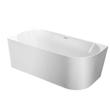 Nova Ultra-Thin Corner Bathtub - Gloss White