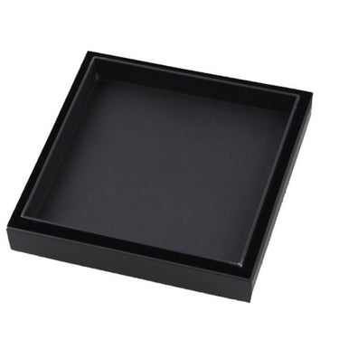 120x120mm Black Tile Insert Drain