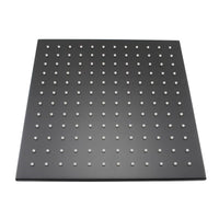 250mm Black Shower Head