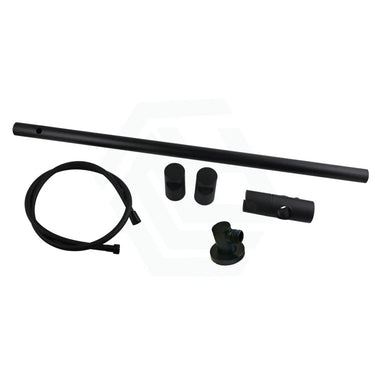 Black Shower Rail