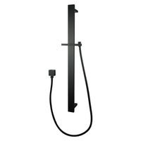 Black Shower Rail