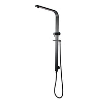 Black Shower Rail