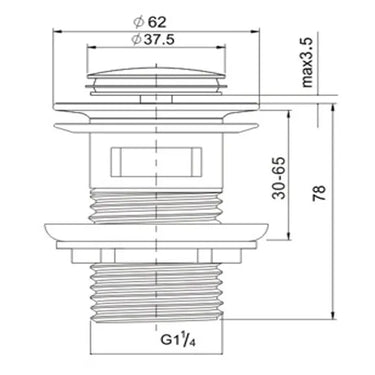 Ceramic Pop-Up VPA32OF/VPA32NF