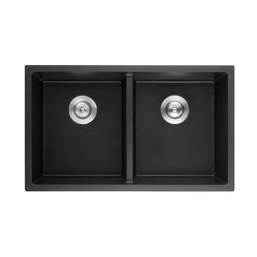 Quartz Undermount Kitchen Sink 762*457*228mm (QZ7645D-MB)