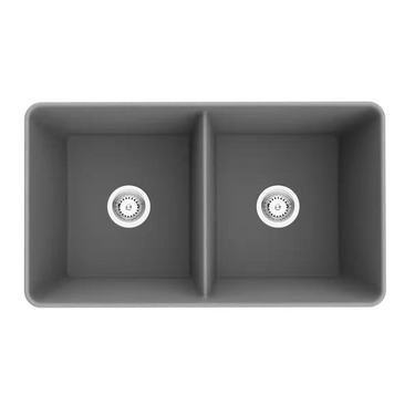 Quartz FARMHOUSE Kitchen Sink 838*482*262mm QZ8348D-MB/MW/MG
