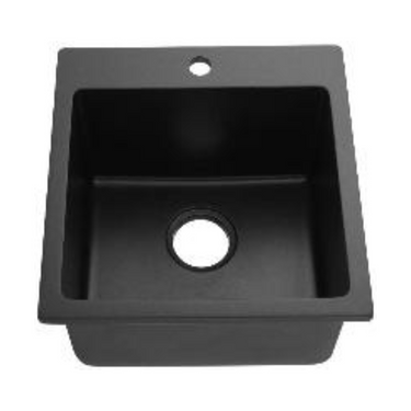 Quartz Top mount laundry tub QLT4545