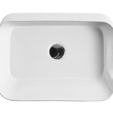 Qtro 55 Counter-top Rectangular Basin at Angle