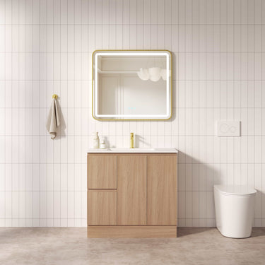 RITA Freestanding Cabinet - Elegant Oak