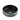 Sasso 31 Counter-top Round Basin - Touchline Black