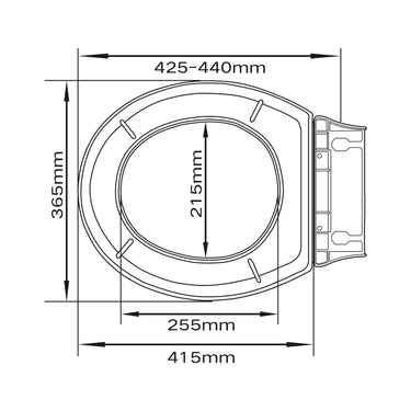 Toilet Cover Seat SC403