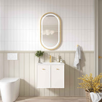 Seattle Wall-Hung Cabinet - Matt White