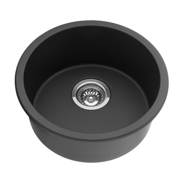 Quartz Undermount Kitchen Sink 466*466*210mm (QZ4646-MB)