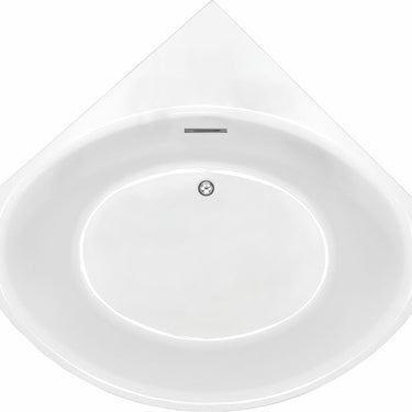 Stanford Triangle Corner Bathtub - Gloss White
