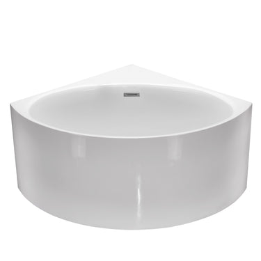 Stanford Triangle Corner Bathtub - Gloss White