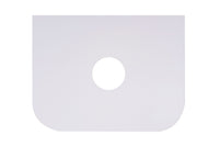 Round Corner Stone Top - White