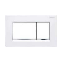ABS Square push plate White/chrome/white Sigma30KJ