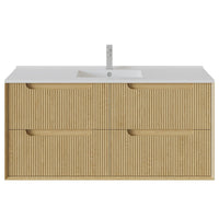 Brooklyn Wall Hung Vanity VIO1200-RO/VIO1200R-RO