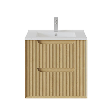 Brooklyn Fluted Wall Hung Vanity VIO600-RO