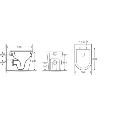 Zara99 Wall-Faced Floor Pan