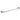 ZEN Series Single Towel Bar 24″ – Matt Chrome