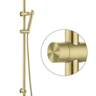 Brushed Gold - Celine Twin Shower Combo