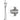 Celine Twin Shower Combo Brushed Stainless Steel