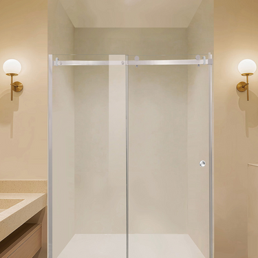 Package B – 900-1300mm Wide Frameless Double Sliding Shower Screen WTW-CH-900/1000/1100/1200/1300