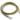Metal Hose Brushed Gold 1.5m