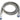 Metal Hose Brushed Nickel 1.5m