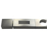 Taran Brushed Nickel Handheld Shower Piece Holder Square