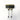Square Toilet Flush Button Brushed Gold