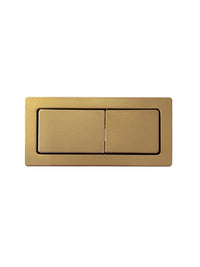 Square Toilet Flush Button Rose Gold