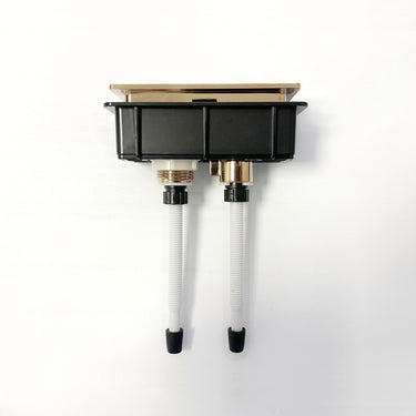 Square Toilet Flush Button Rose Gold