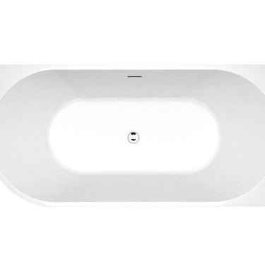 Right Corner 1700X800X600 Gloss White Bathtub OF
