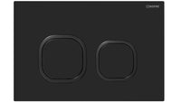 R&T Soft Square Low Rise Push Button Matte Black