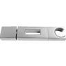 Taran Chrome Handheld Shower Piece Holder Square