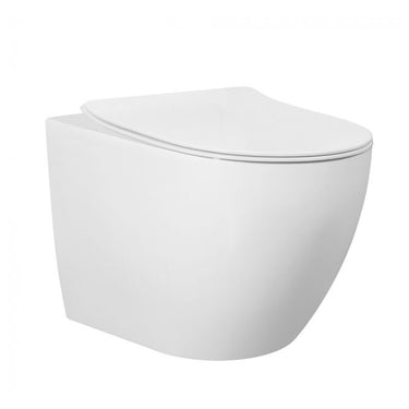 Voghera Rimless Wall Faced Pan - Slim Seat